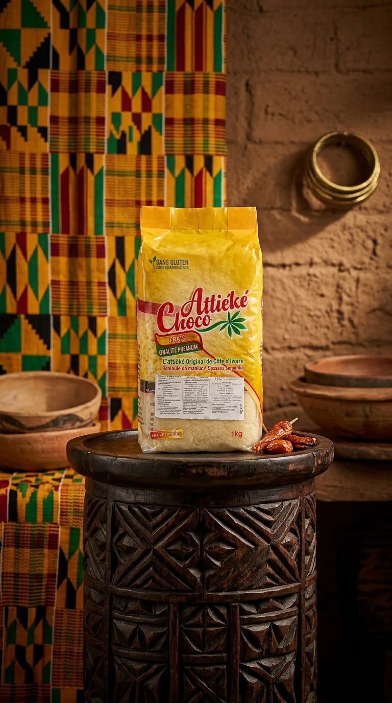 Attiéké Choco (Semoule de manioc Premium - Nourivoire) - Vue 10