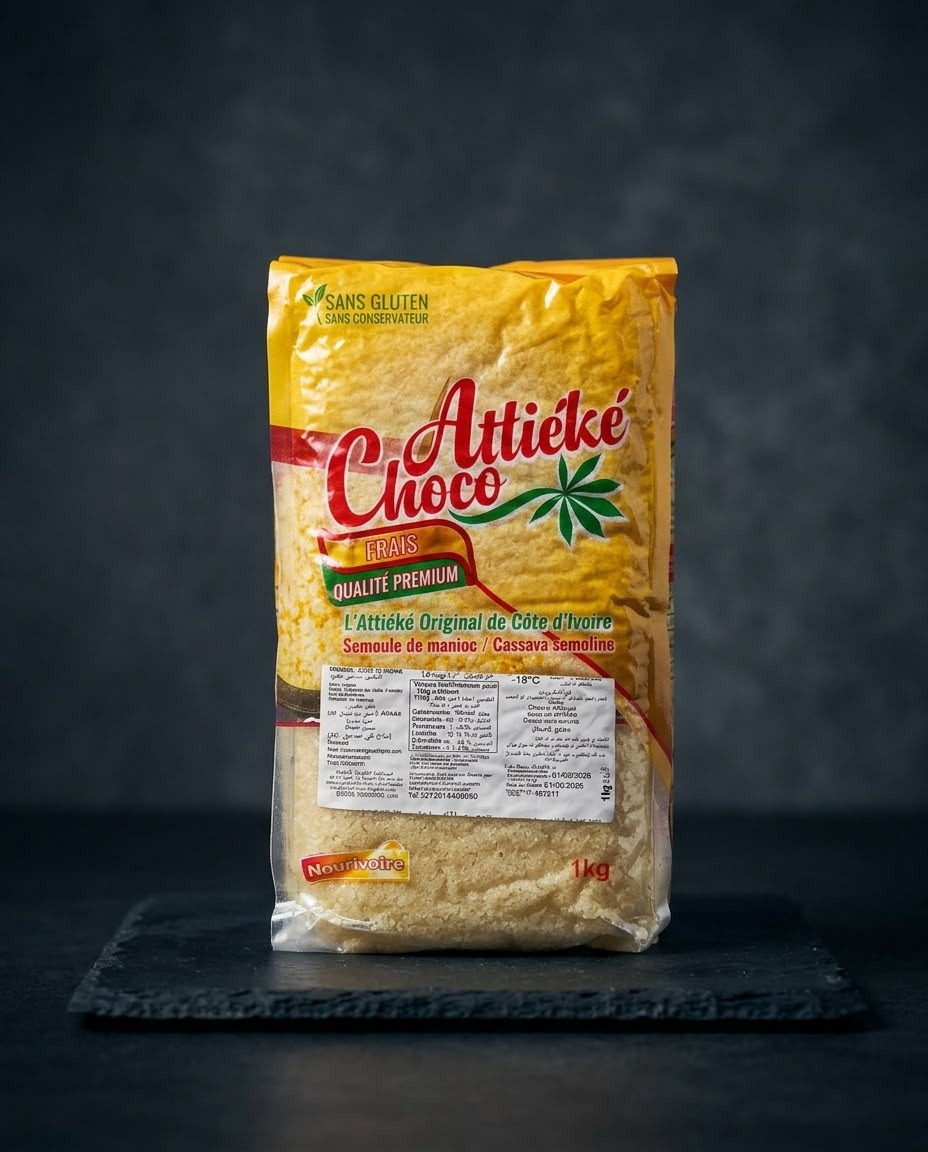 Attiéké Choco (Semoule de manioc Premium - Nourivoire) - Vue 11
